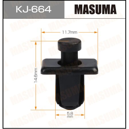 Retainer clip Masuma plastic, KJ-664