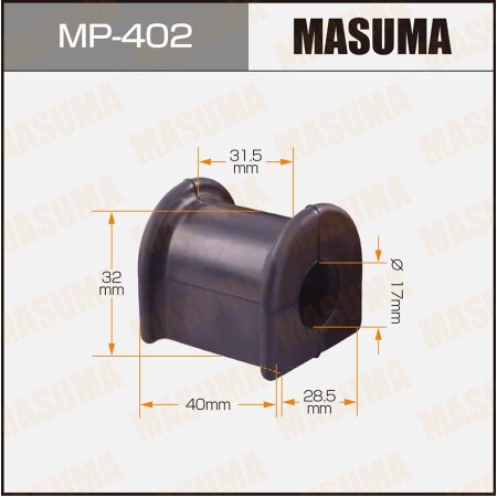 Stabilizer bar bushing Masuma, MP-402