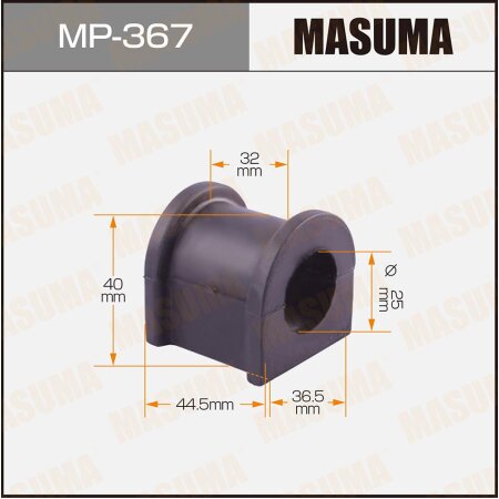 Stabilizer bar bushing Masuma, MP-367