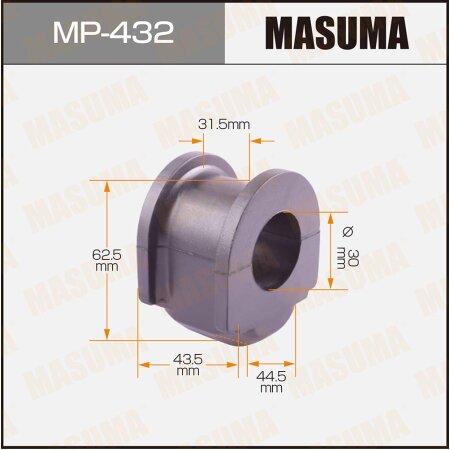 Stabilizer bar bushing Masuma, MP-432