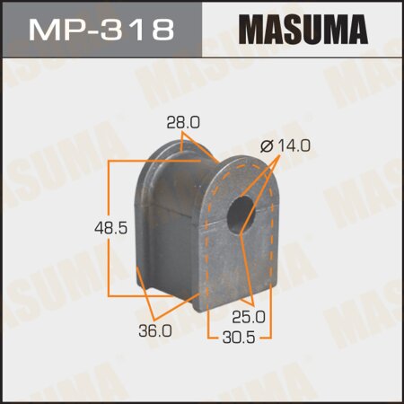 Stabilizer bar bushing Masuma, MP-318