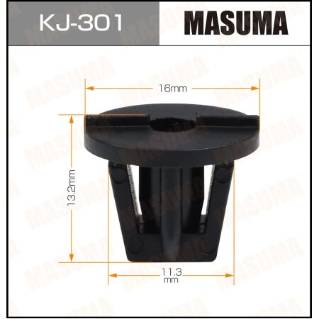 Retainer clip Masuma plastic, KJ-301