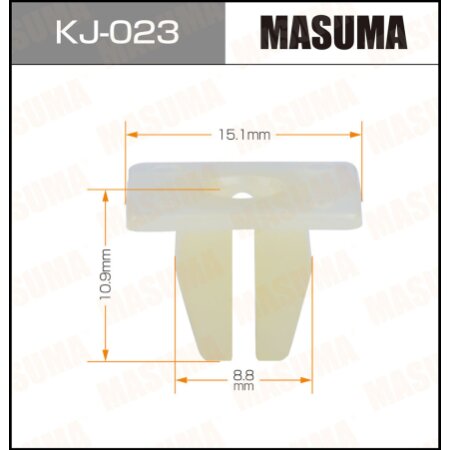 Retainer clip Masuma plastic, KJ-023