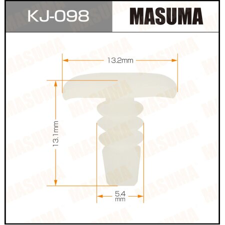 Retainer clip Masuma plastic, KJ-098