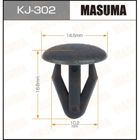 Retainer clip Masuma plastic, KJ-302