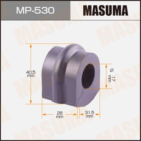 Stabilizer bar bushing Masuma, MP-530