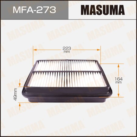 Air filter Masuma, MFA-273