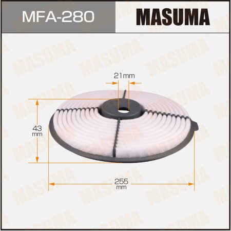 Air filter Masuma, MFA-280