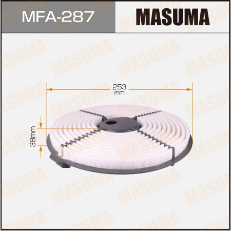 Air filter Masuma, MFA-287