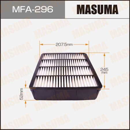 Air filter Masuma, MFA-296