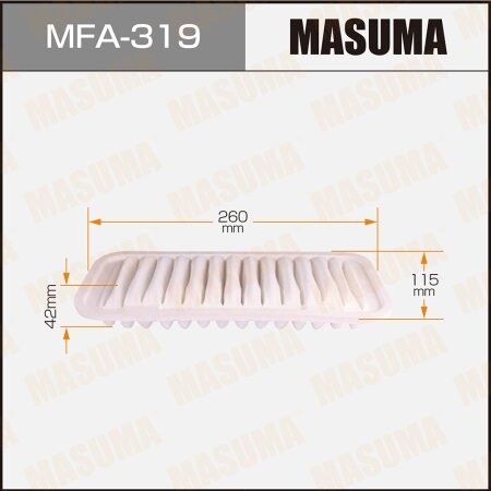 Air filter Masuma, MFA-319