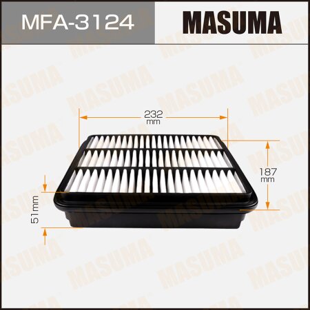 Air filter Masuma, MFA-3124