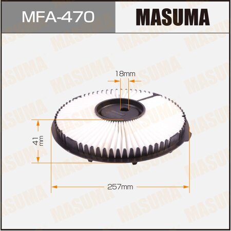 Air filter Masuma, MFA-470