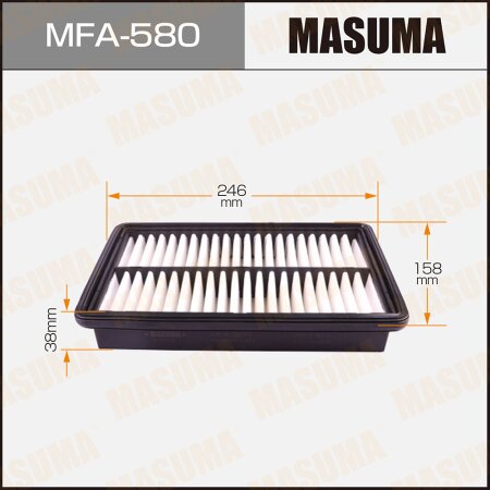 Air filter Masuma, MFA-580