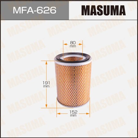 Air filter Masuma, MFA-626