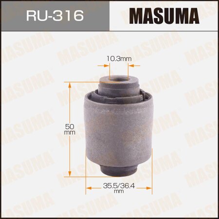 Silent block suspension bush Masuma, RU-316