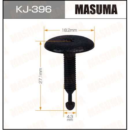 Retainer clip Masuma plastic, KJ-396