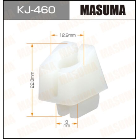 Retainer clip Masuma plastic, KJ-460