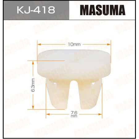 Retainer clip Masuma plastic, KJ-418