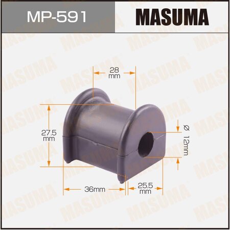 Stabilizer bar bushing Masuma, MP-591