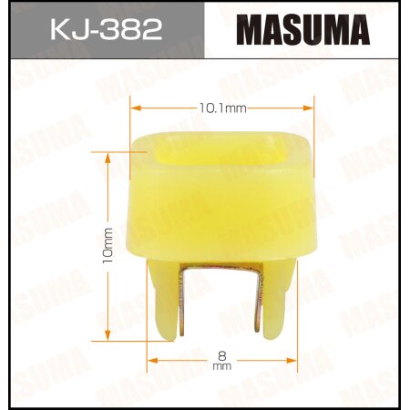 Retainer clip Masuma plastic, KJ-382