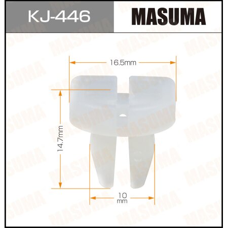 Retainer clip Masuma plastic, KJ-446