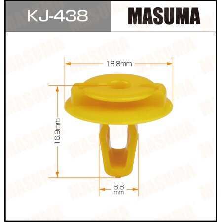 Retainer clip Masuma plastic, KJ-438