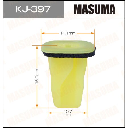 Retainer clip Masuma plastic, KJ-397