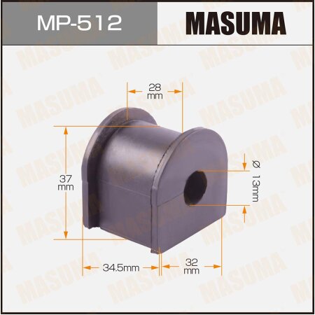 Stabilizer bar bushing Masuma, MP-512