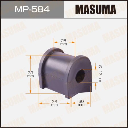 Stabilizer bar bushing Masuma, MP-584