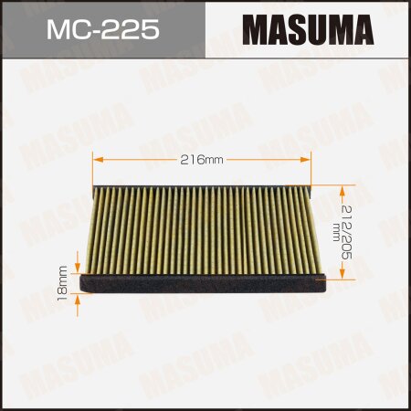 Cabin air filter Masuma, MC-225