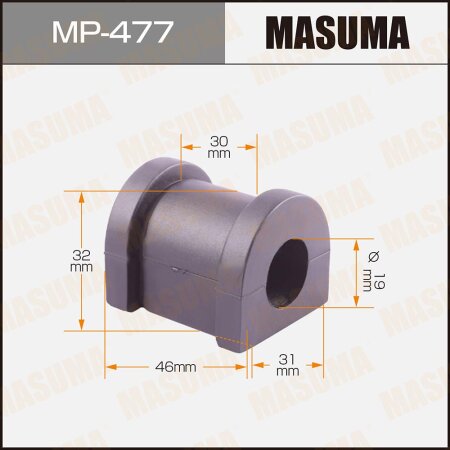 Stabilizer bar bushing Masuma, MP-477