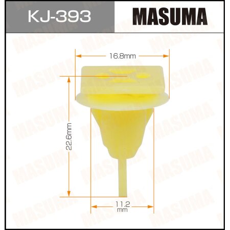 Retainer clip Masuma plastic, KJ-393