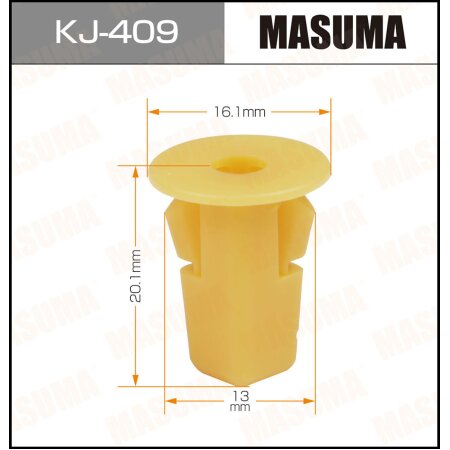 Retainer clip Masuma plastic, KJ-409