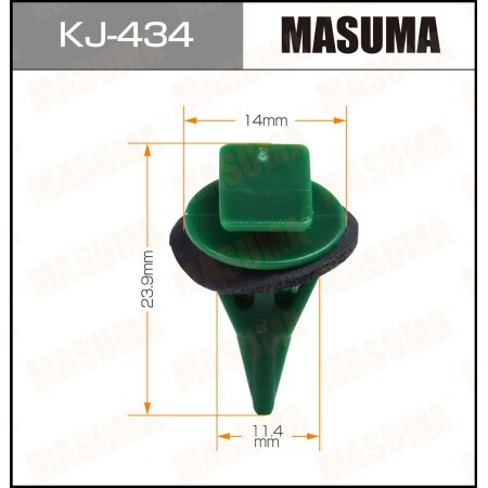 Retainer clip Masuma plastic, KJ-434