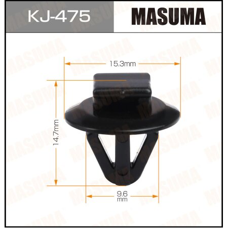 Retainer clip Masuma plastic, KJ-475