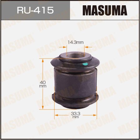 Silent block suspension bush Masuma, RU-415