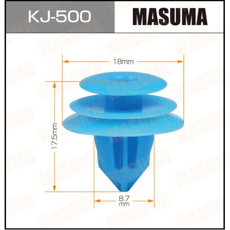 Retainer clip Masuma plastic, KJ-500