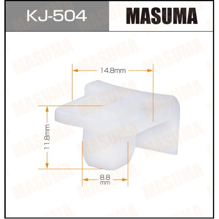 Retainer clip Masuma plastic, KJ-504