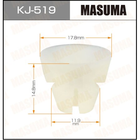 Retainer clip Masuma plastic, KJ-519