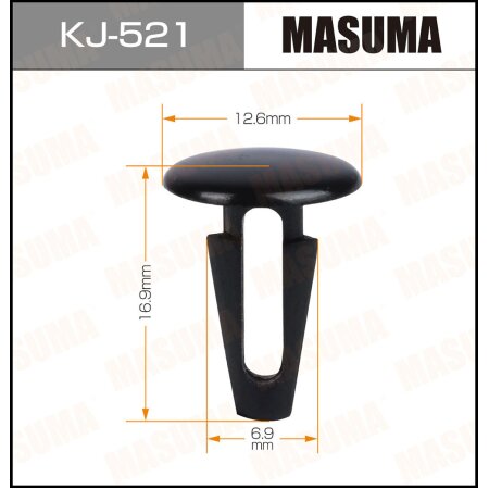 Retainer clip Masuma plastic, KJ-521