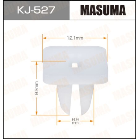 Retainer clip Masuma plastic, KJ-527