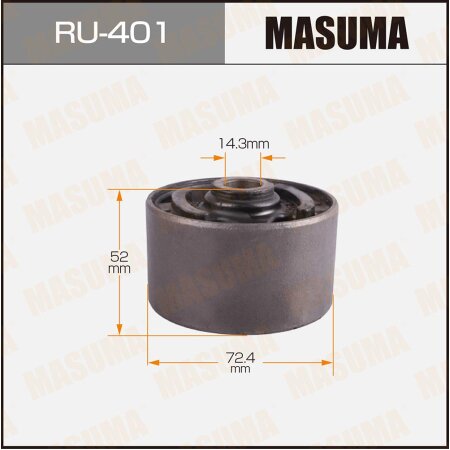 Silent block suspension bush Masuma, RU-401