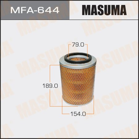 Air filter Masuma, MFA-644