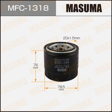 Oil filter Masuma, MFC-1318