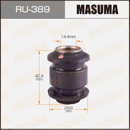 Silent block suspension bush Masuma, RU-389