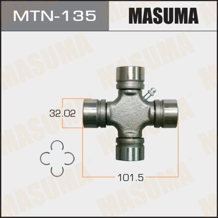 Driveshaft U-joint Masuma 32.02x64, MTN-135