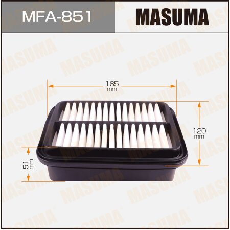 Air filter Masuma, MFA-851