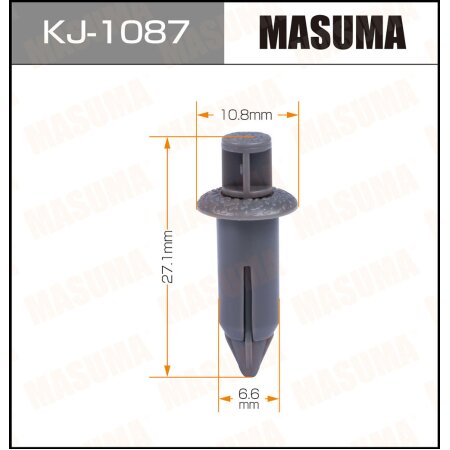 Retainer clip Masuma plastic, KJ-1087