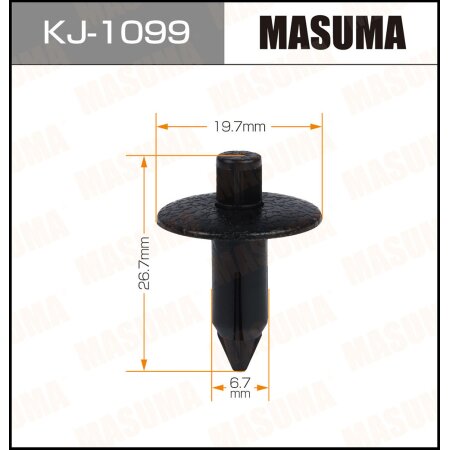 Retainer clip Masuma plastic, KJ-1099